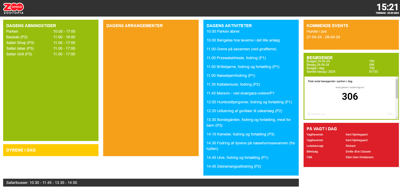 Givskud Zoo Dashboard lavet af CodeOptimus